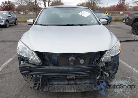 2015 Nissan Sentra S из США, поврежденный, VIN 3N1AB7AP0FY373186